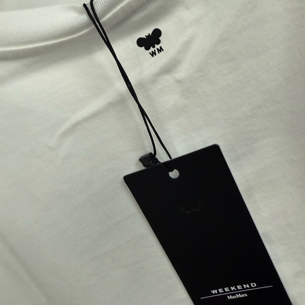 Max Mara Embroidered Tee - Size Large - Picture 6 of 8